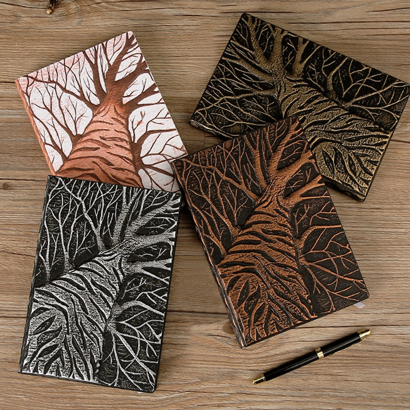 Vintage Tree Relief Notebook 1