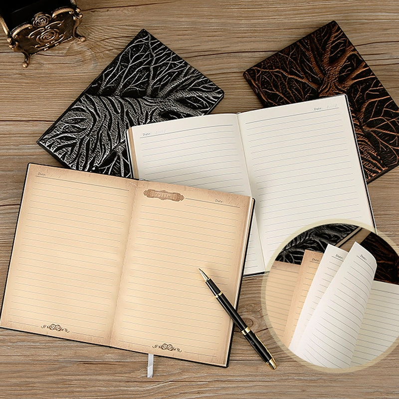 Vintage Tree Relief Notebook 3