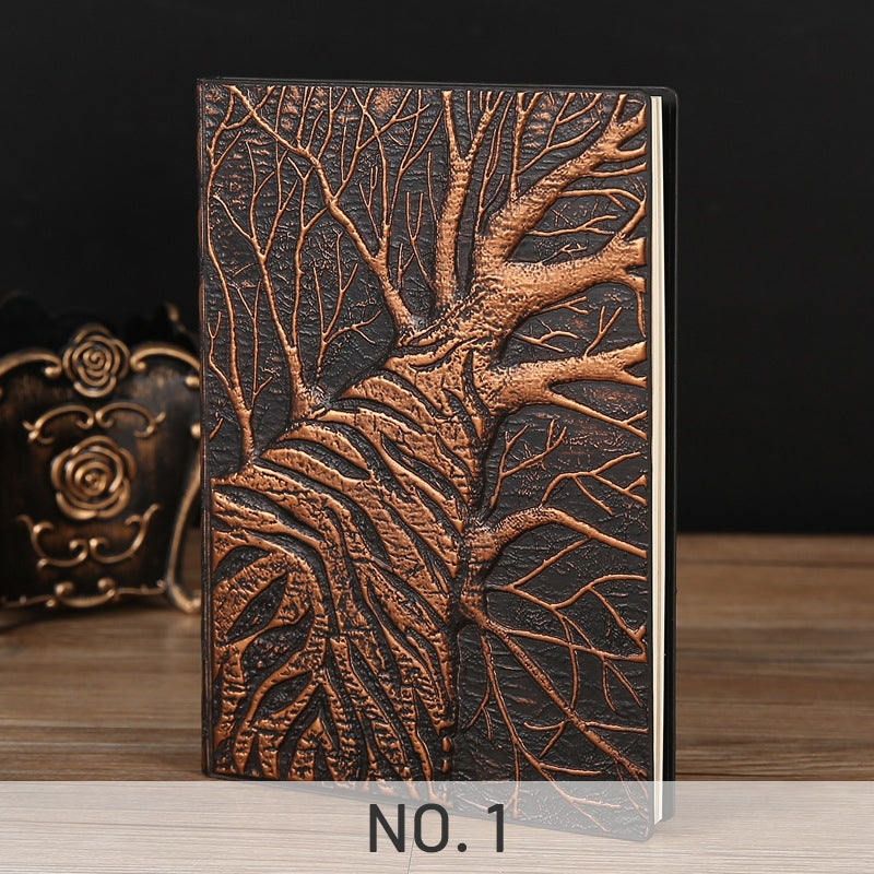 Vintage Tree Relief Notebook sku-1