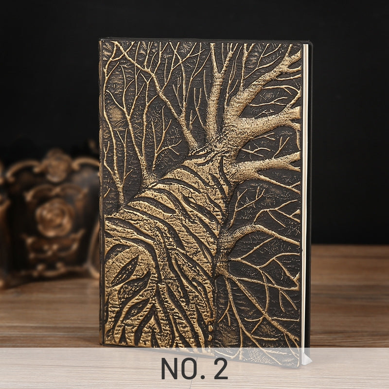 Vintage Tree Relief Notebook sku-2