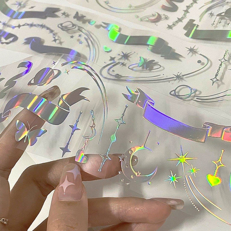 White Ink Bubble Pet Tape 2