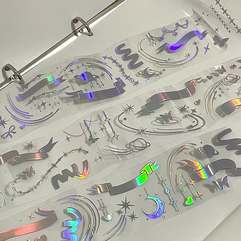 White Ink Bubble Pet Tape 4