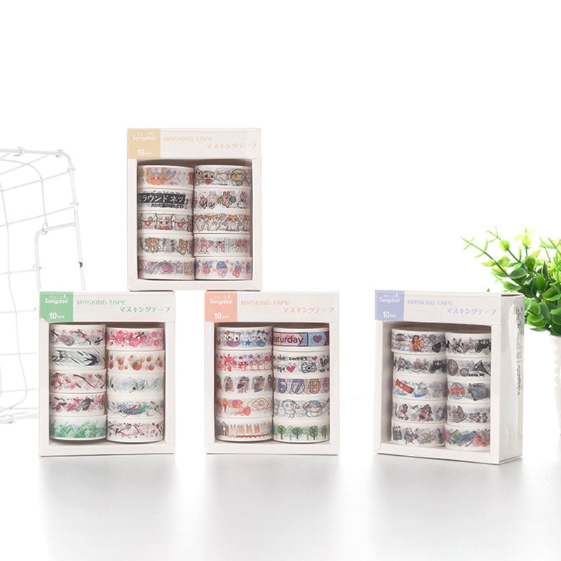 Years Trace Cartoon Washi Tape 1