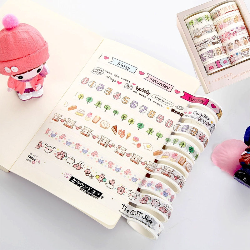 Years Trace Cartoon Washi Tape 2